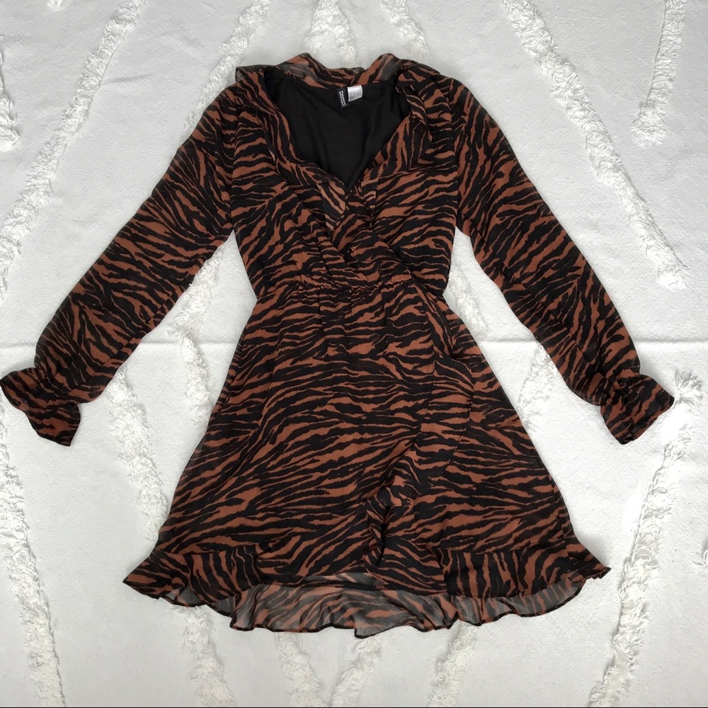 H&M Zebra Printed Dress